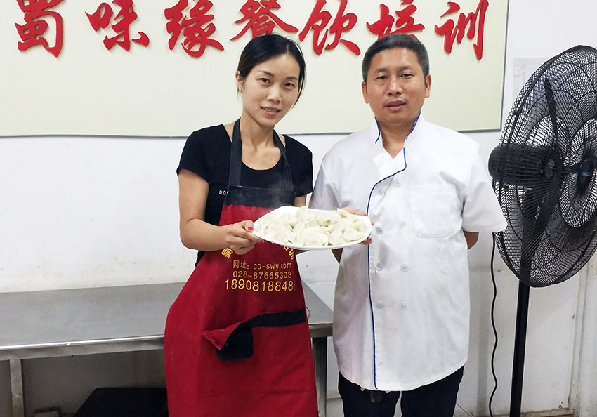 學員學水餃 學員學水餃